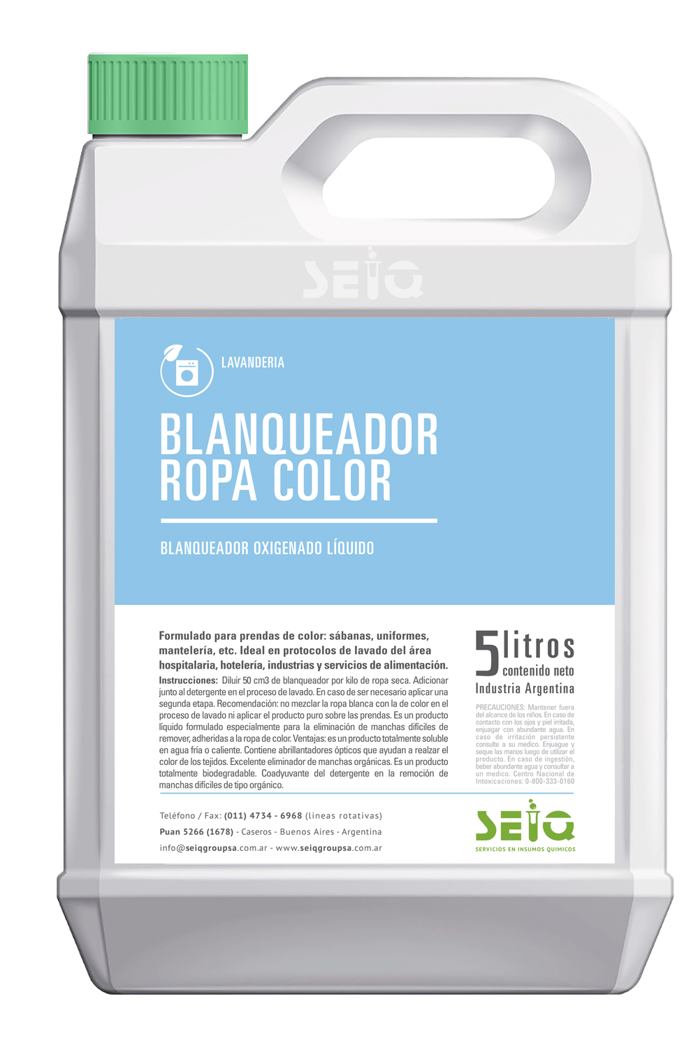 Blanqueador Ropa Color X 5 – Coversol